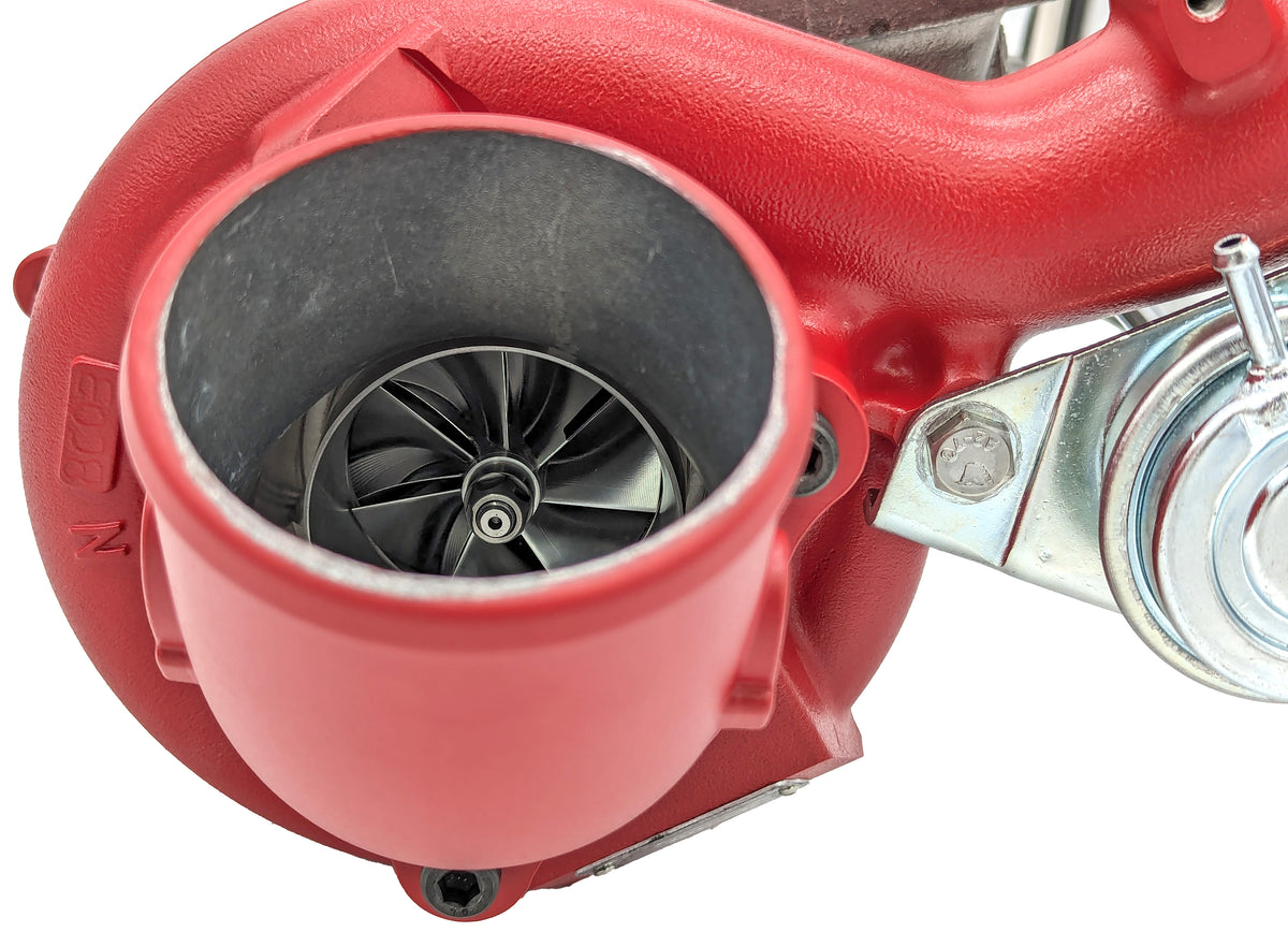 Turbocharge Infer Red XR FP RED Ball Bearing Turbocharger for Evolution X – Forced Performance
