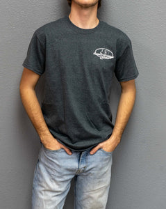 Gray Heather Shirt with Custom FP Artwork