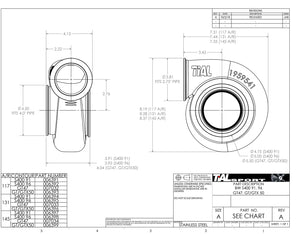 FP400 84HTZ Race Turbocharger